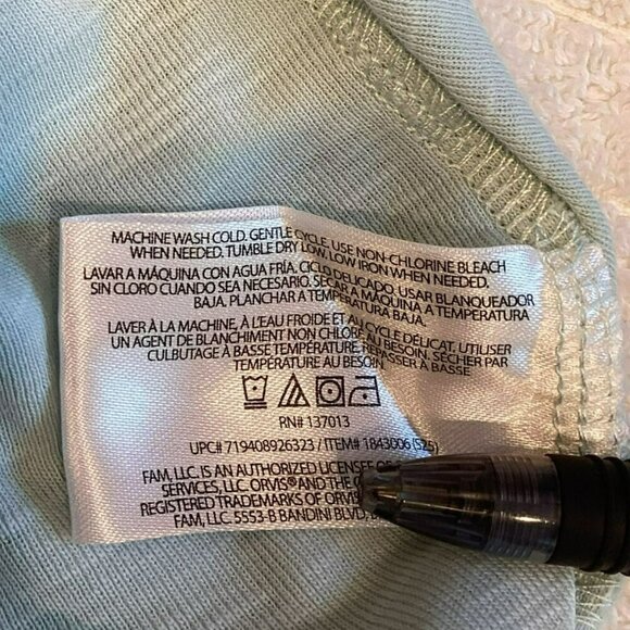 Orvis Short Sleeve Tee Women's XL Roomy Fit Cotton Pullover Crew Neck Turquoise - Picture 9 of 11